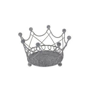 Dekoration Kruka/Ljushållare Krona