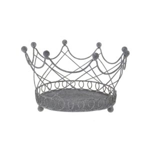 Dekoration Kruka/Ljushållare Krona