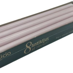 inicio Antikljus Rosa 100%stearin 25cm 8-p 7h Svan