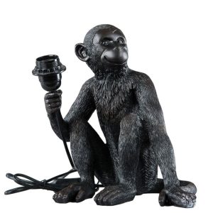 Lampfot apa svartbrun