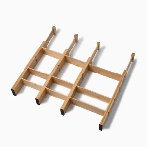 Adeline – Lådinredare i bambu (4 st.)