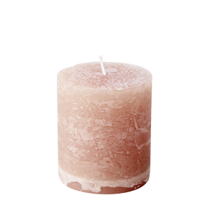 Blockljus sand 7 x 7,5 cm