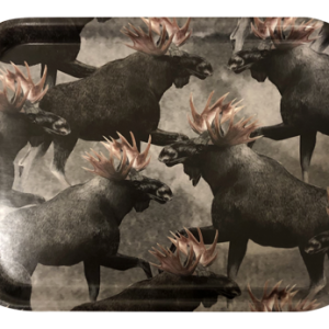 Bricka – Älgar / Skogens Konung 20 x 27 cm