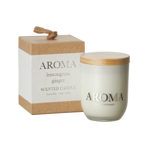 AROMA Doftljus – Lemongrass & ginger