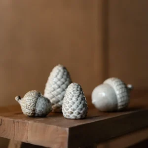 Ekollon beigemelerad stengods 2-pack