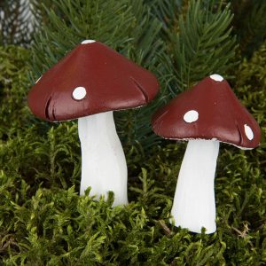 Flugsvamp blomstick på pinne 2-pack