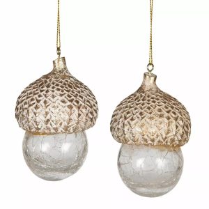 Ekollon glas hänge 2-pack