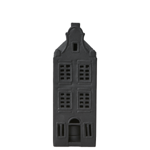 Ljushus / Huslykta / Ljuslykta Svart Järn H 18 cm