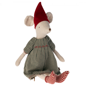 Maileg Christmas Mouse / Julmus Medium – Flicka