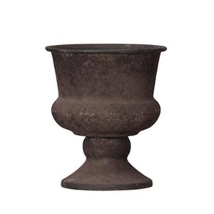 Rostig pokal / kruka H 14 cm