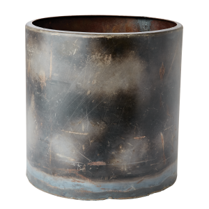 Robust kruka i järn H 21 cm