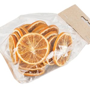 Torkade apelsinskivor i påse 40 g